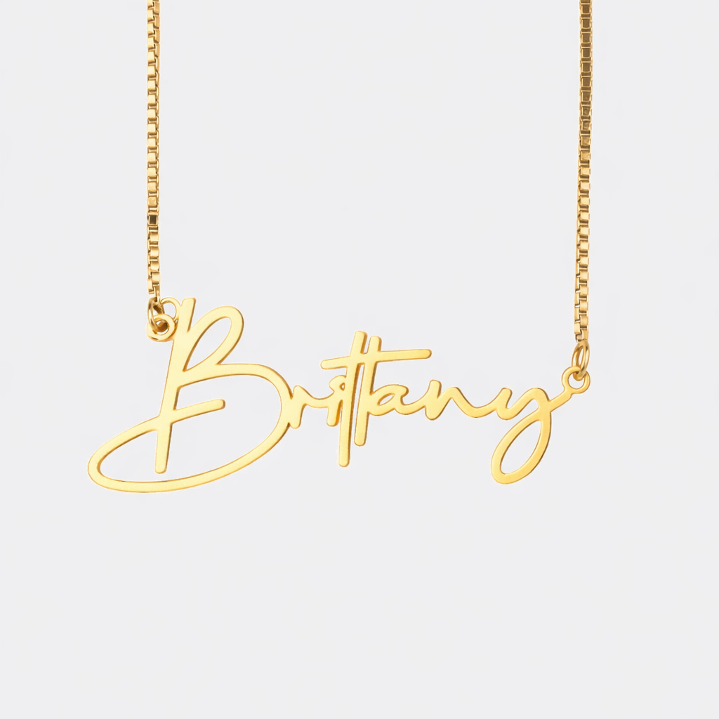 Personalized Name S925 Sterling Silver Necklace