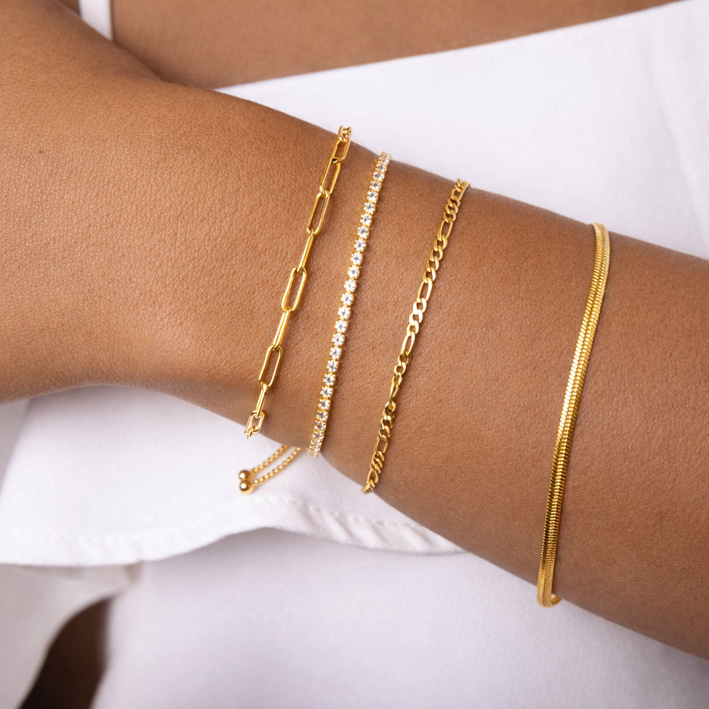 Tennis Bracelet in 925 Sterling Silver