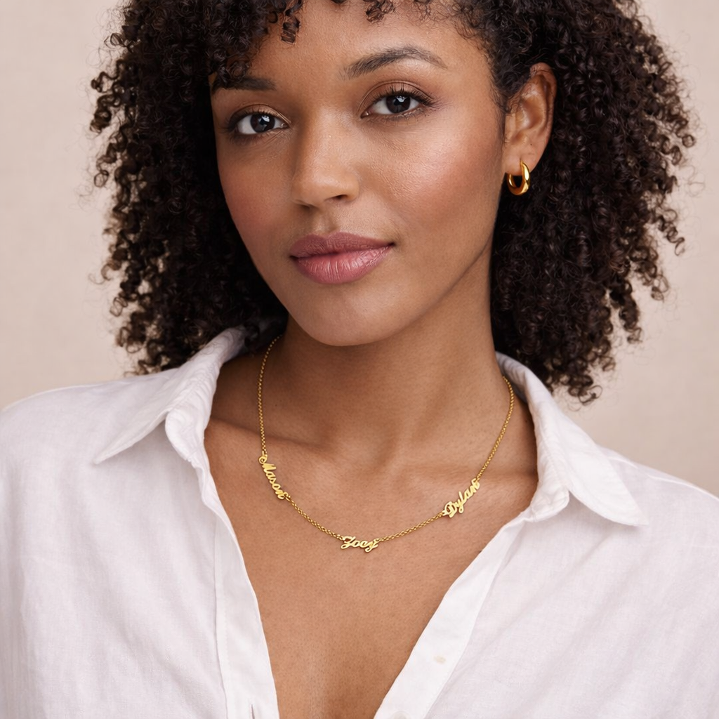 Personalized Multiple Name Necklace (2-5 Names)