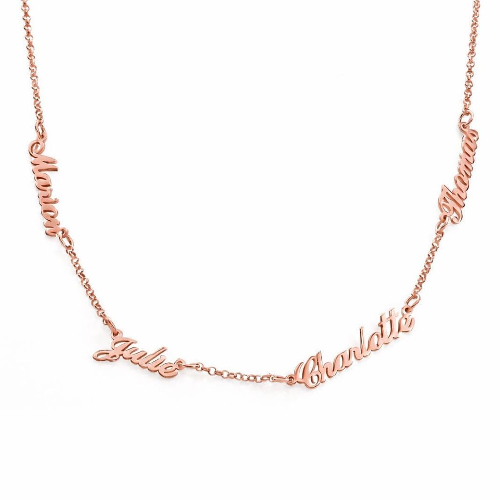 Personalized Multiple Name Necklace (2-5 Names)