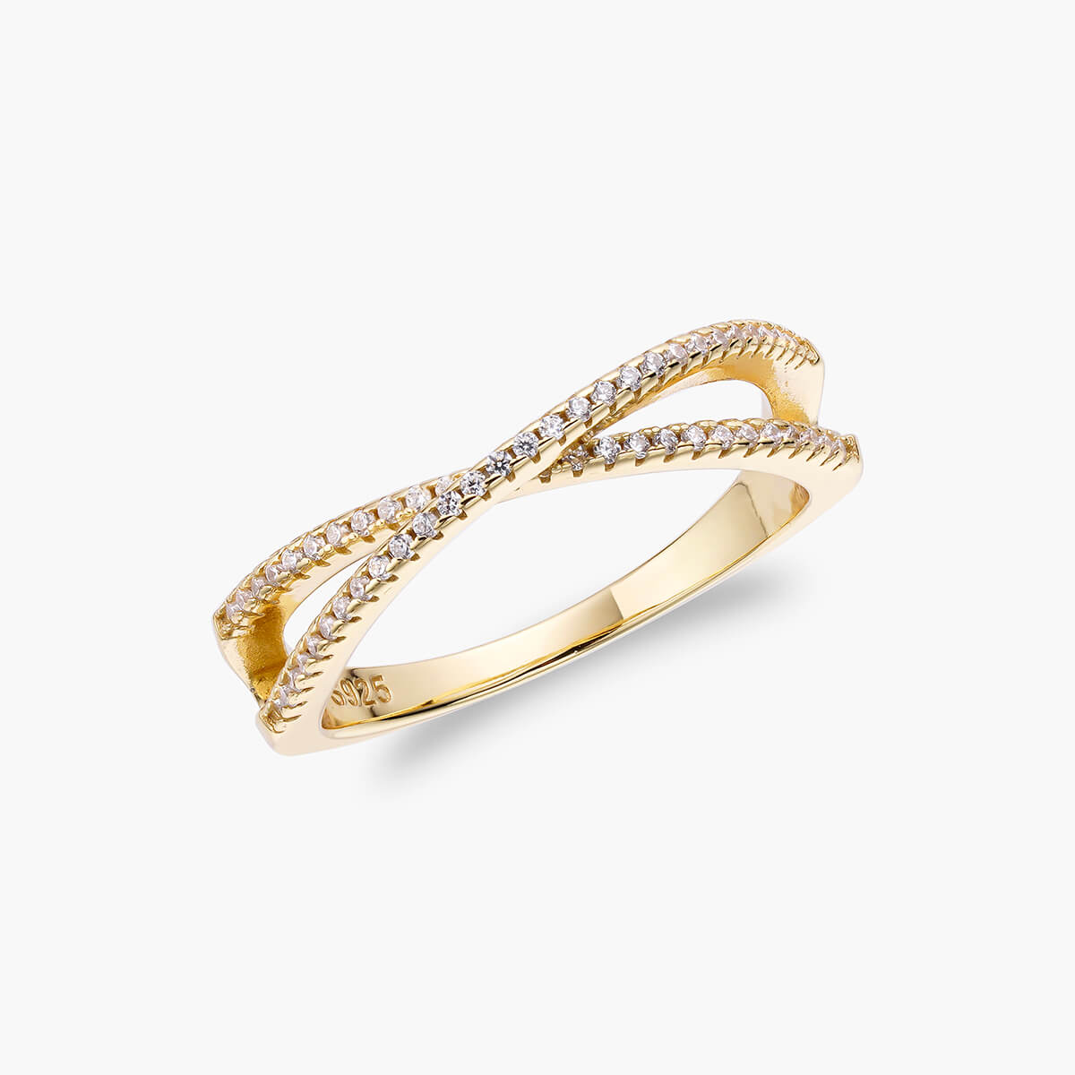 Petite X S925 Sterling Silver Ring