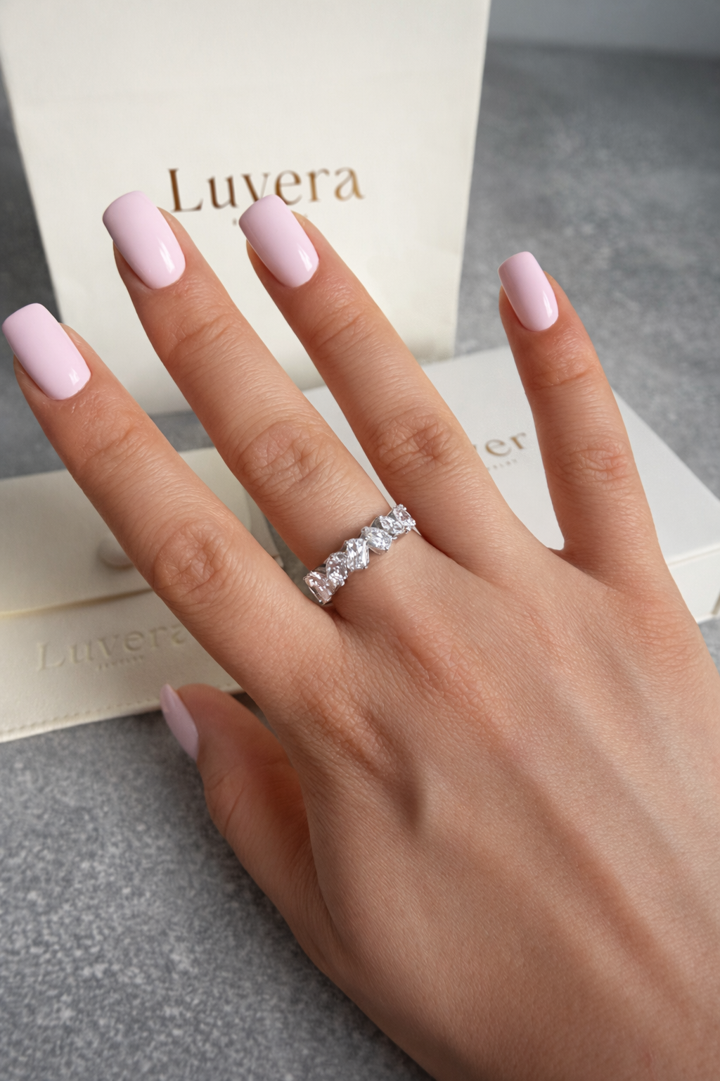 Aurea Sparkle S925 Sterling Silver Ring