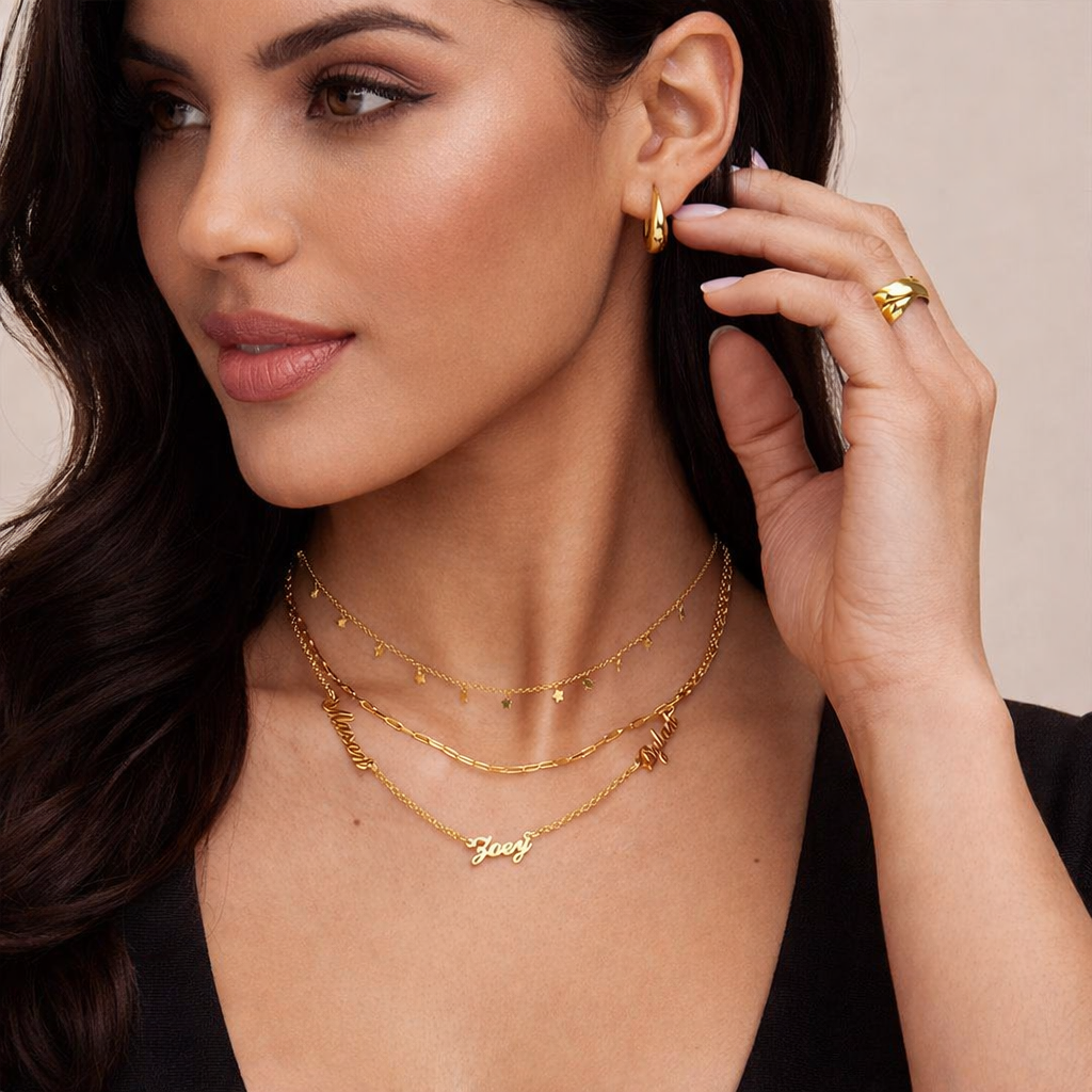 Personalized Multiple Name Necklace (2-5 Names)