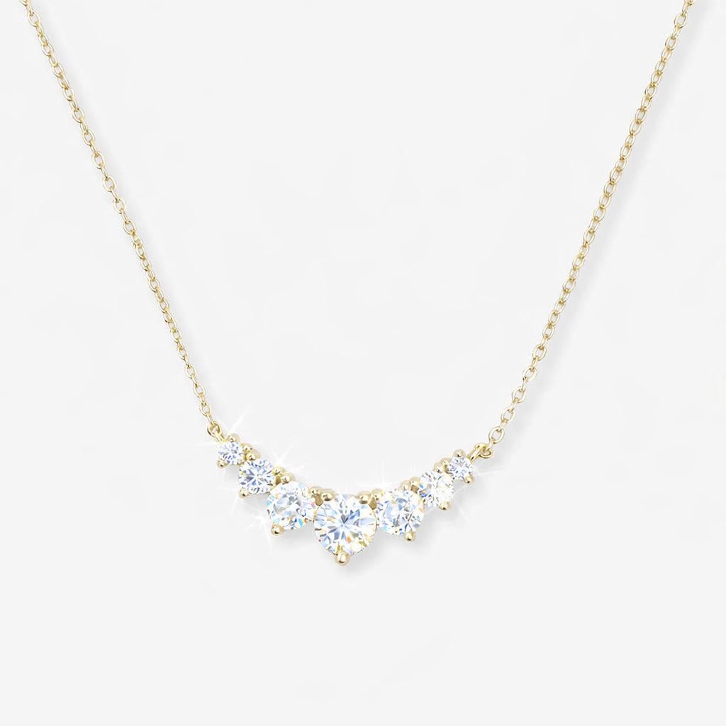 Célina Necklace in S925 Sterling Silver