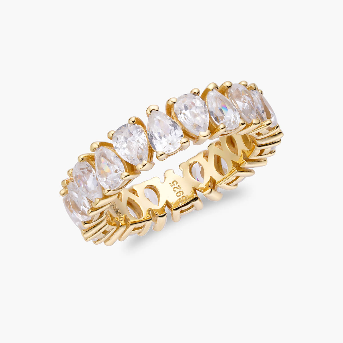 Serena Eternity Band in S925 Sterling Silver