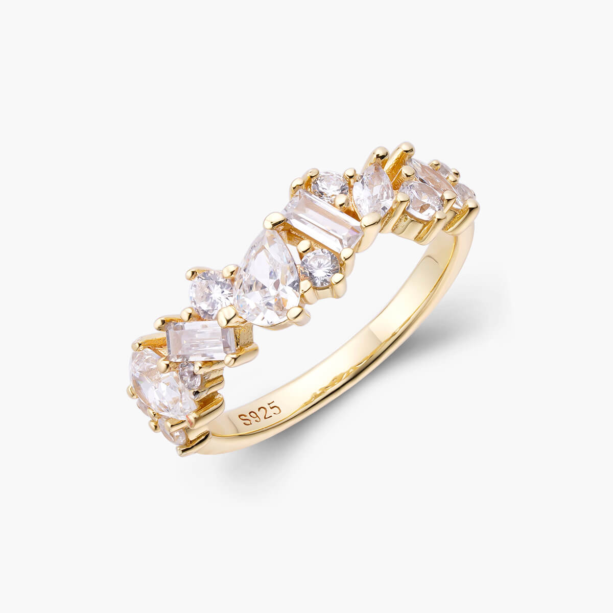 Aurea Sparkle S925 Sterling Silver Ring