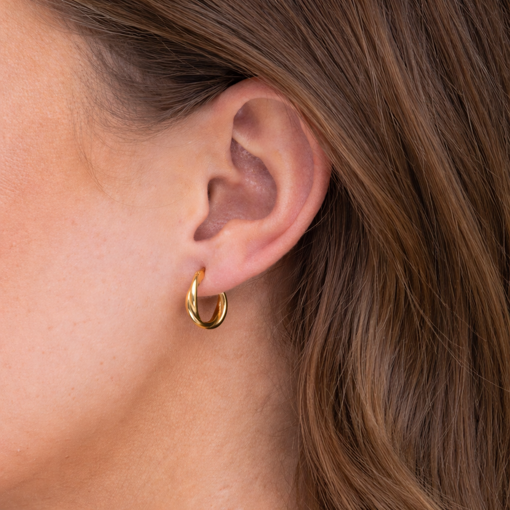Timeless Twisted Hoop Earrings