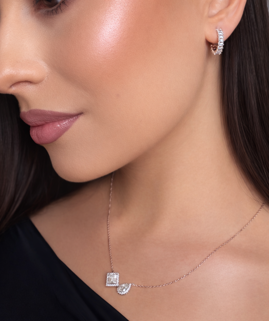 Lumen S925 Sterling Silver Hoop Earrings