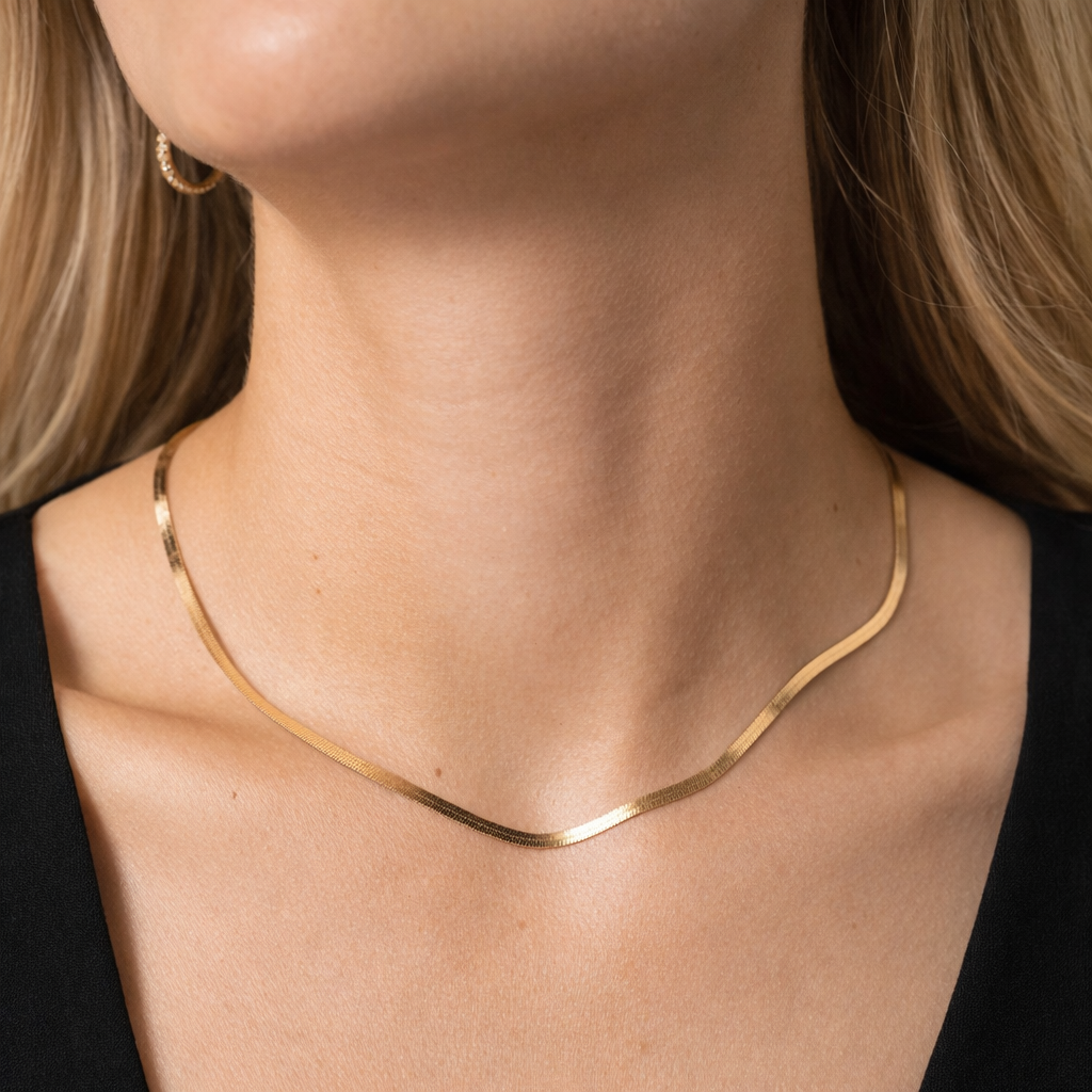 Snake Chain 925 Sterling Silver Necklace