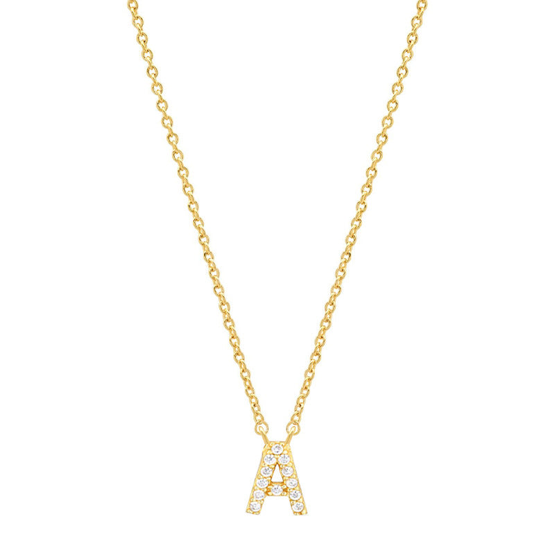 925 Sterling Silver Letter Necklace