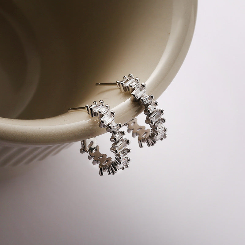 Lumen S925 Sterling Silver Hoop Earrings