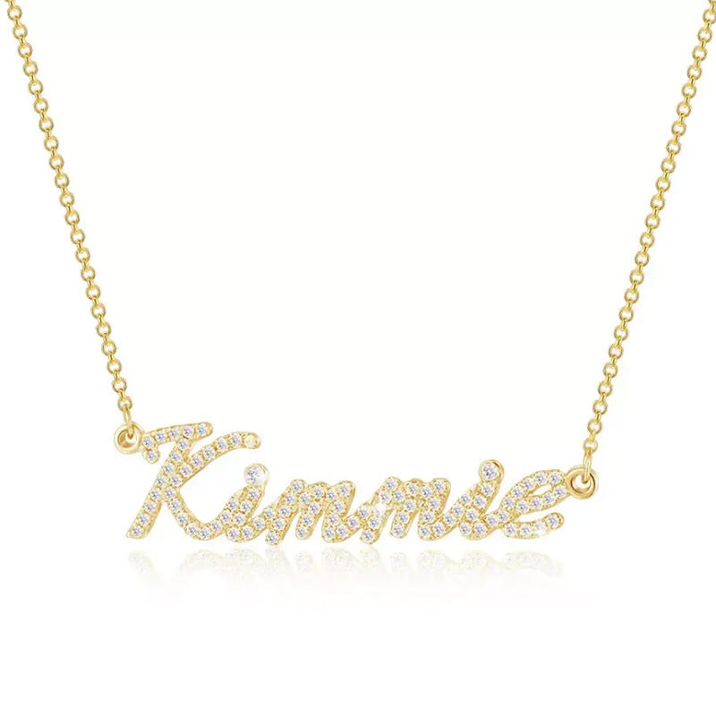 Personalized Name Necklace – 925 Sterling Silver