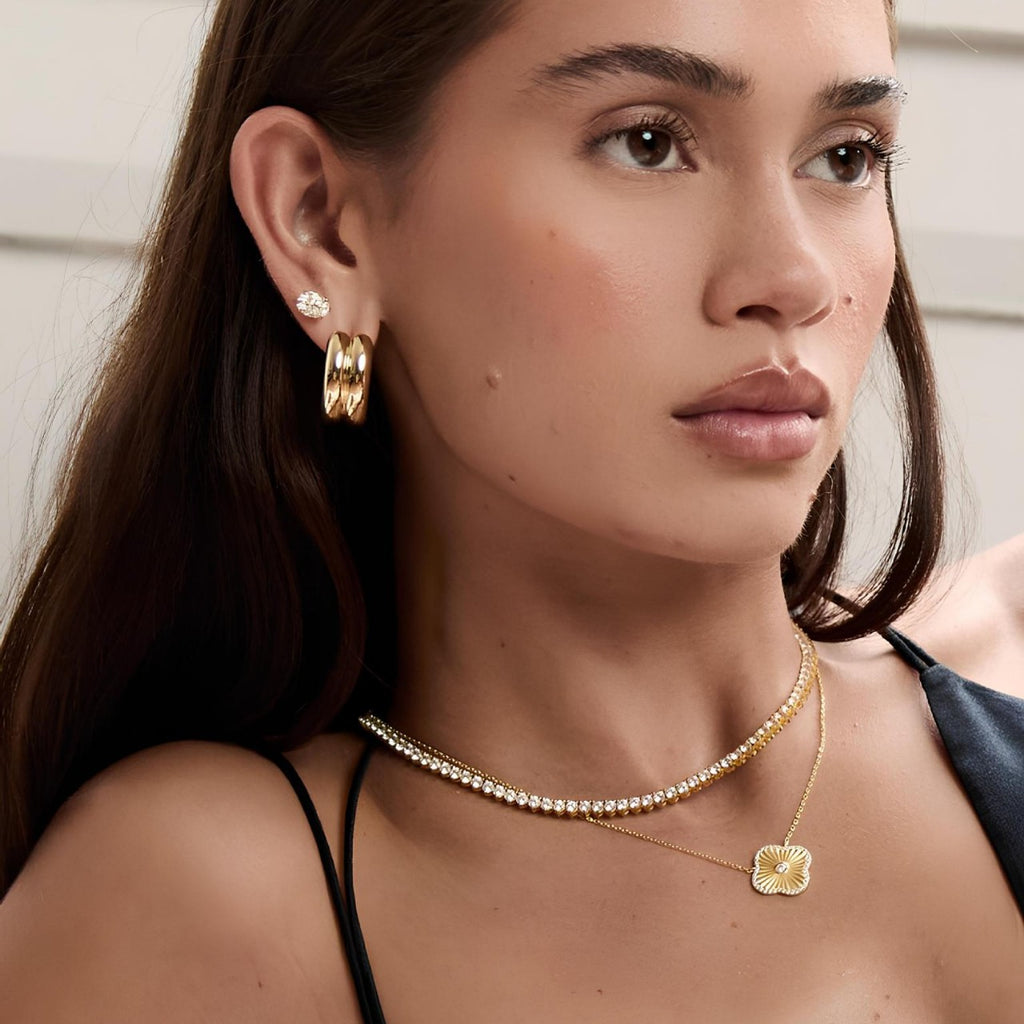 Lioré Clover Pendant Necklace in S925 Sterling Silver