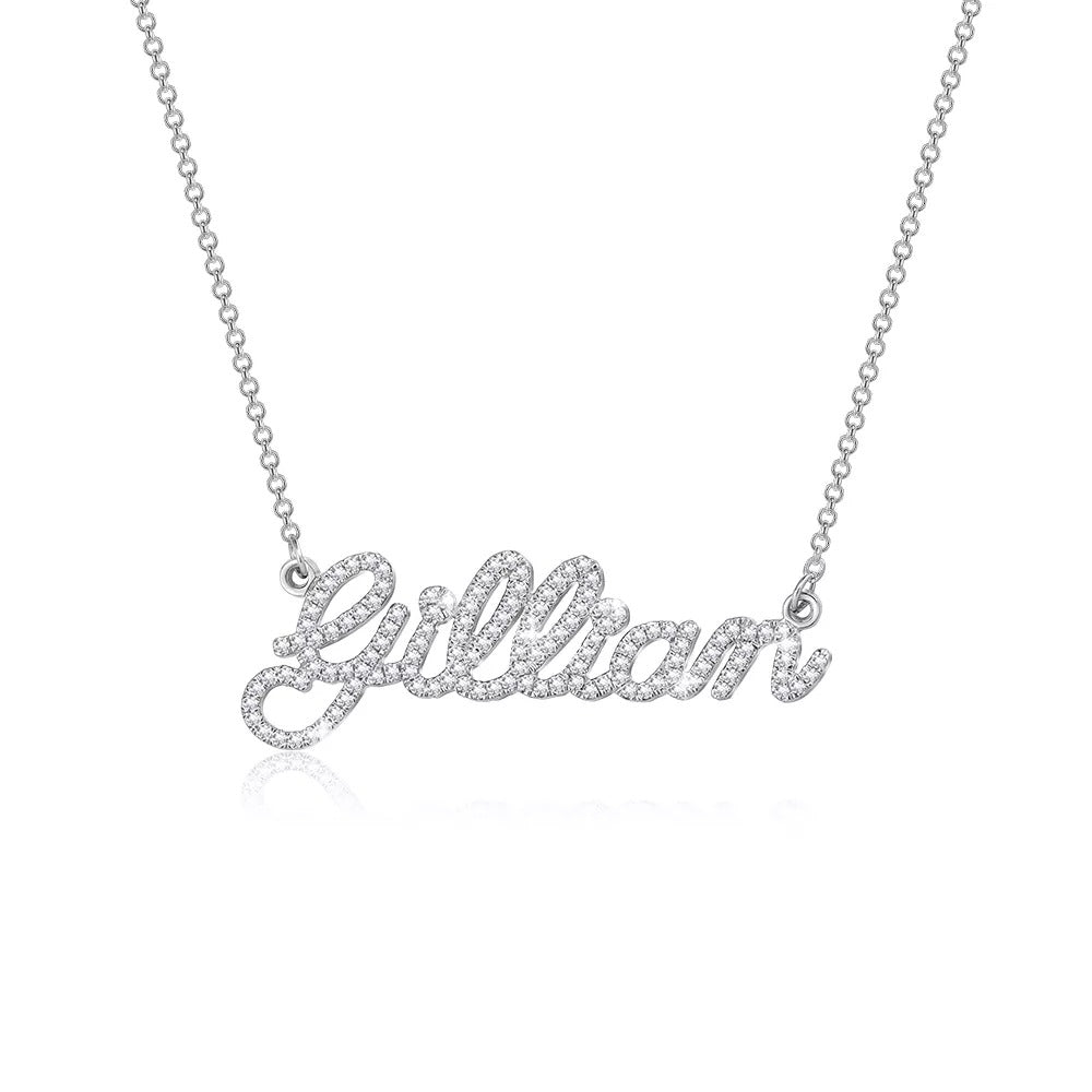 Personalized Name Necklace – 925 Sterling Silver
