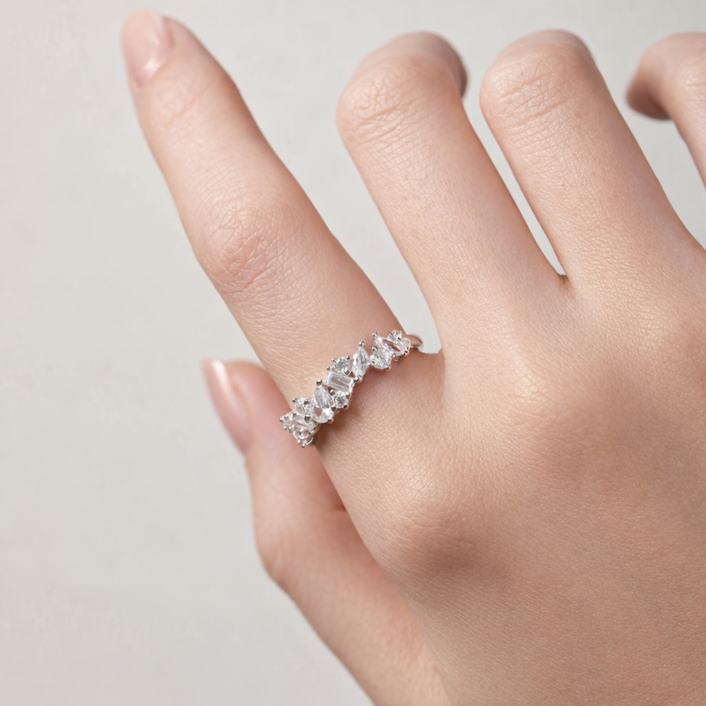 Aurea Sparkle S925 Sterling Silver Ring