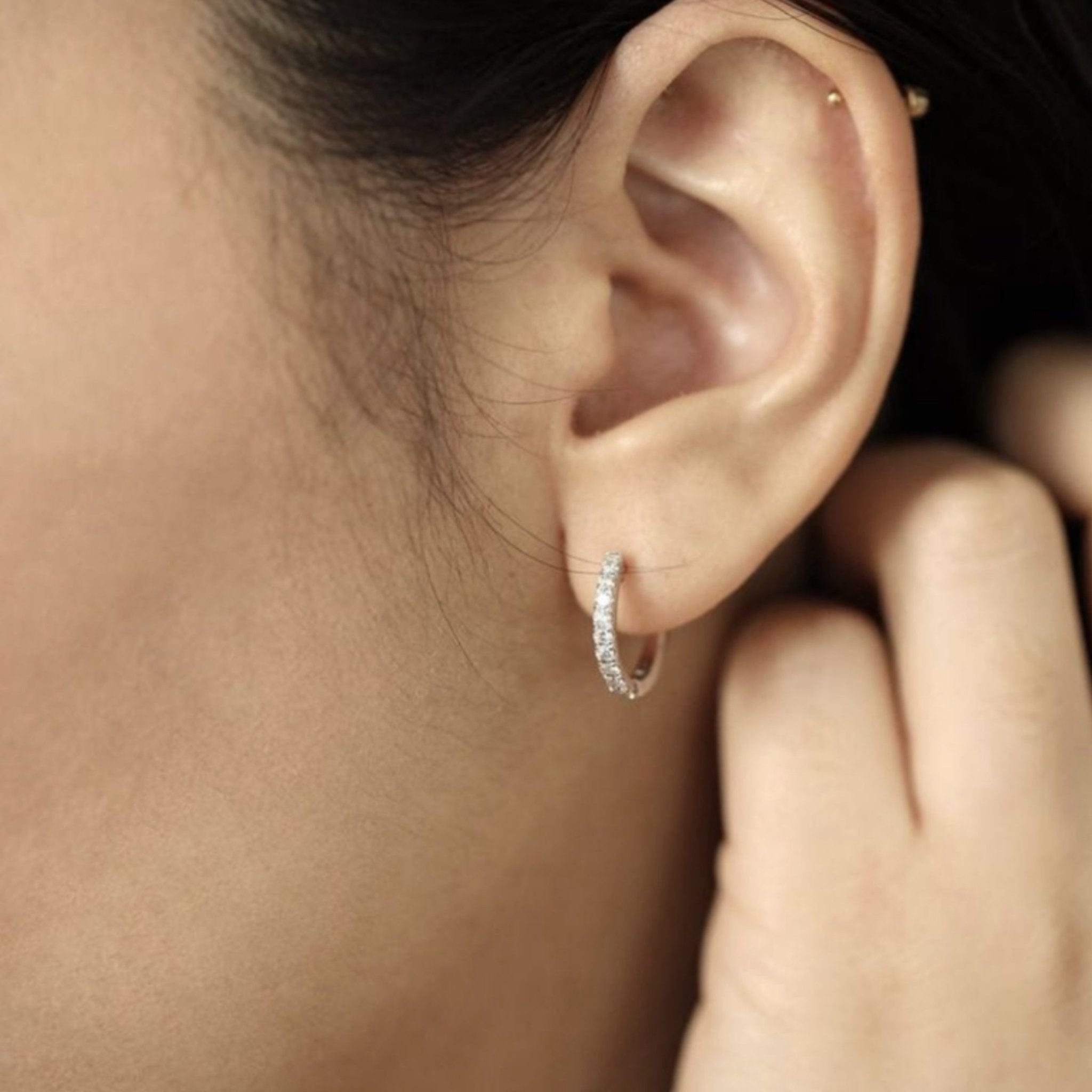 Huggie Hoop Earrings