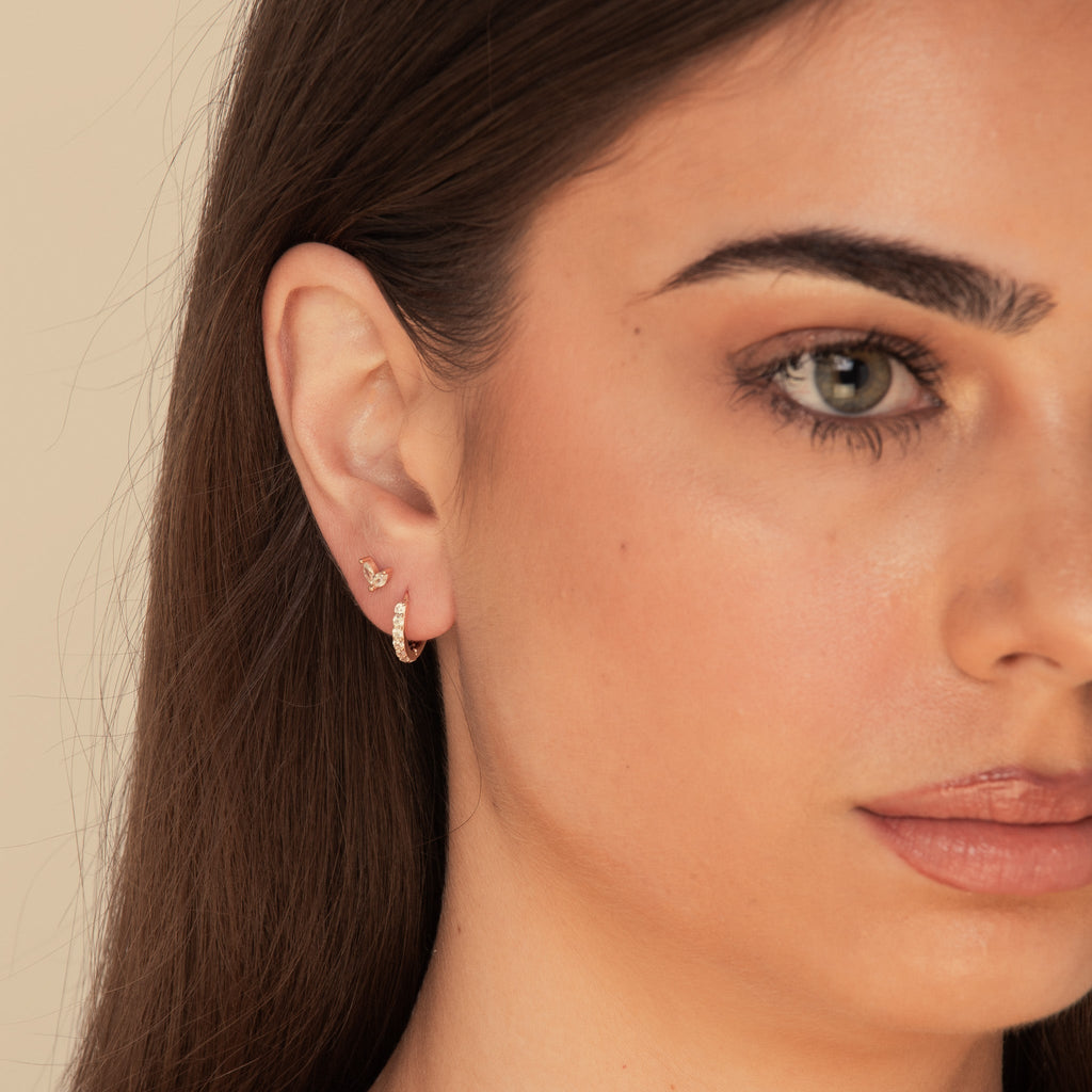 Huggie Hoop Earrings