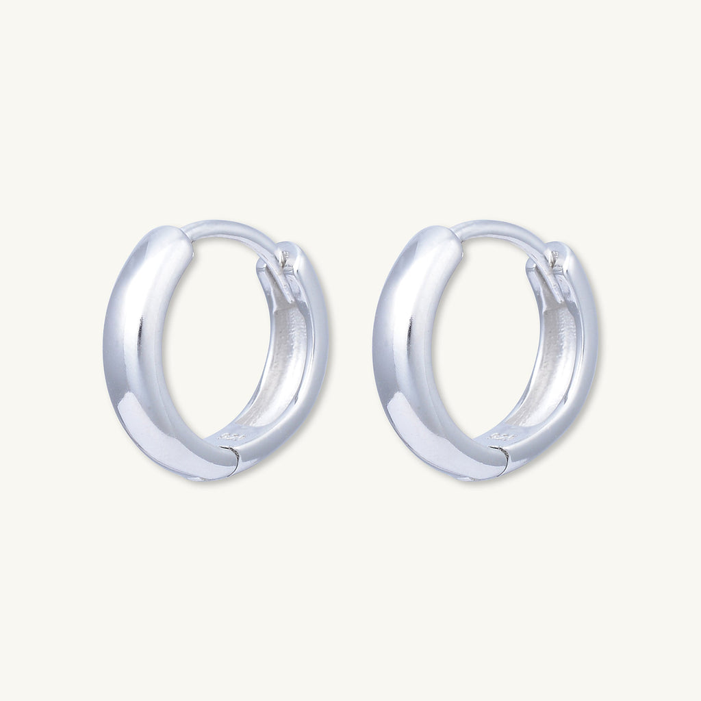 Basic Small Huggie Hoop Earrings