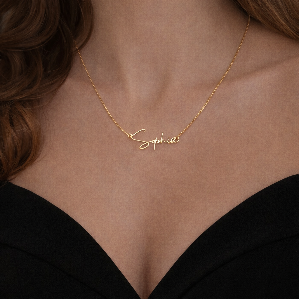Personalized Name S925 Sterling Silver Necklace