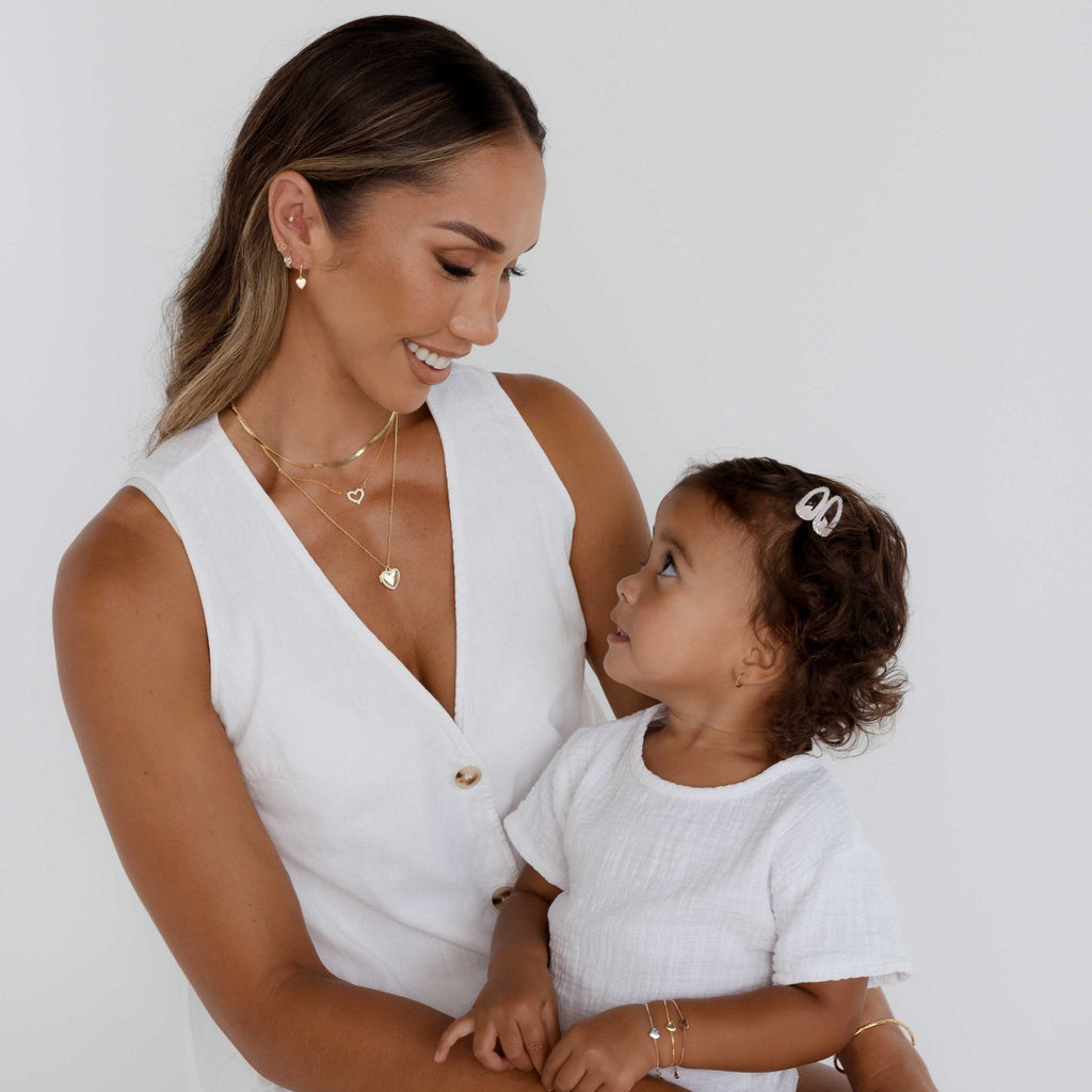 Classic Herringbone Chain Necklace