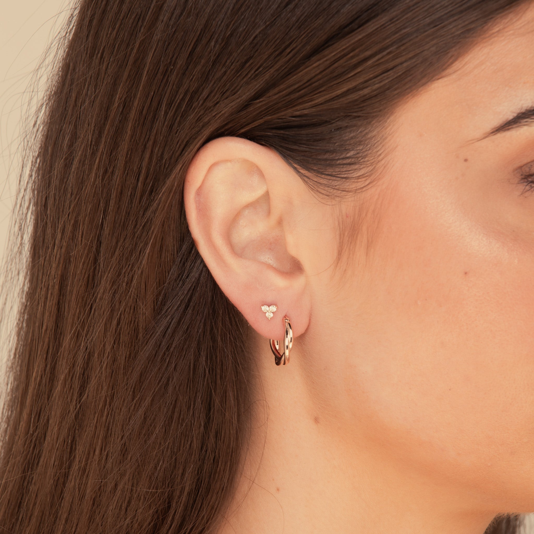Classic Twist Hoop Earrings