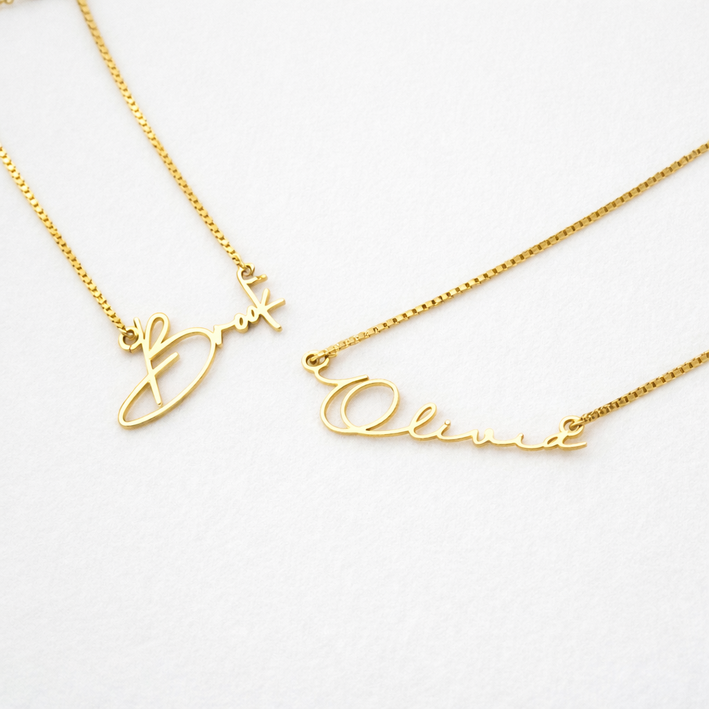 Personalized Name S925 Sterling Silver Necklace