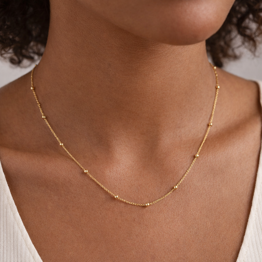 Seren Chain Necklace in S925 Sterling Silver