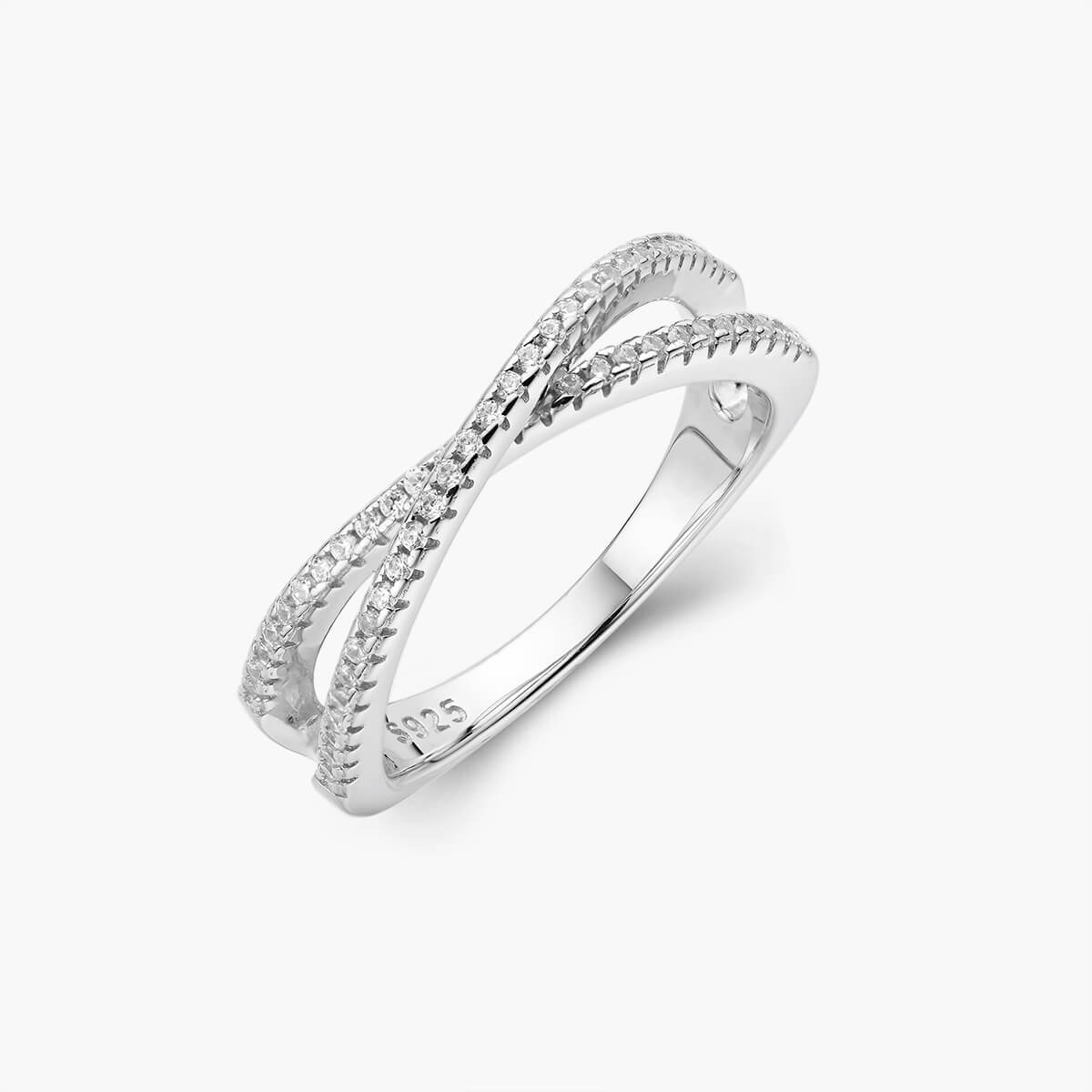 Petite X S925 Sterling Silver Ring