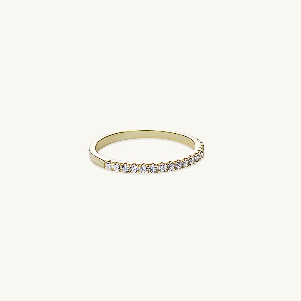 Sapphire Band Stacker Ring