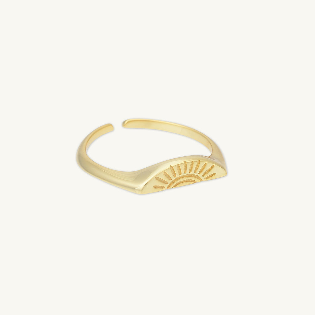 Sun & Moon Friendship Couple Twin Set Rings