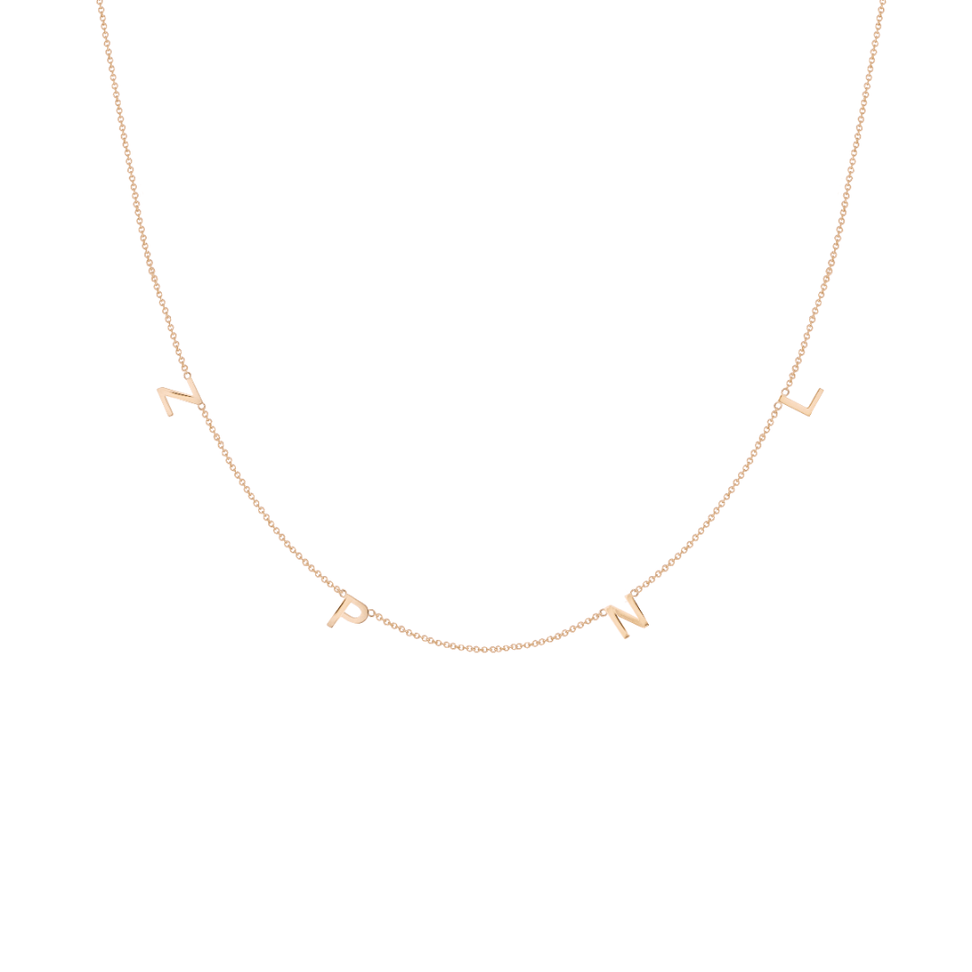 The Original Initial Letter Necklace