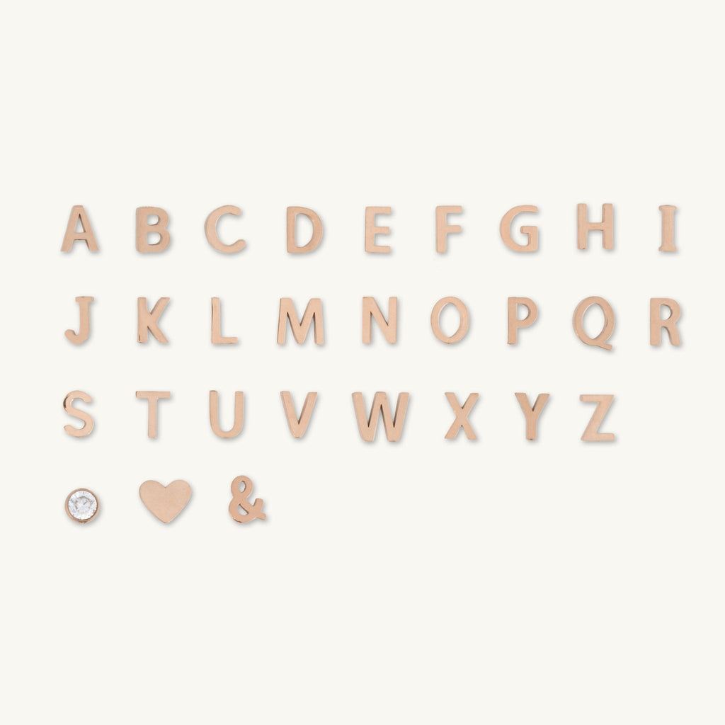 The Original Single Initial Letter Bracelet