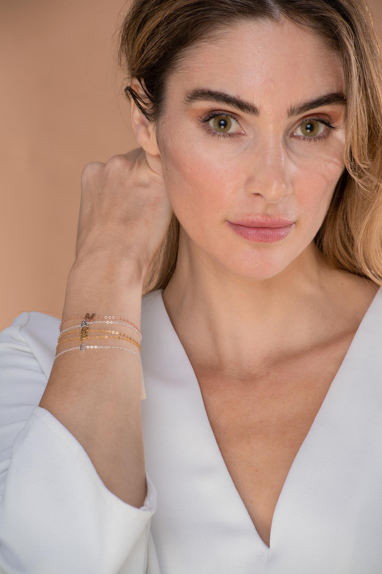 The Original Single Initial Letter Bracelet