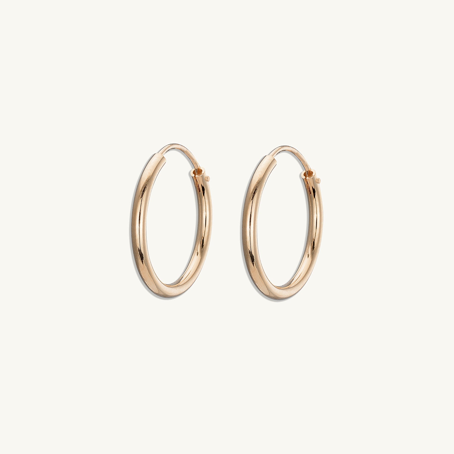 Thin Basic Small Hoops